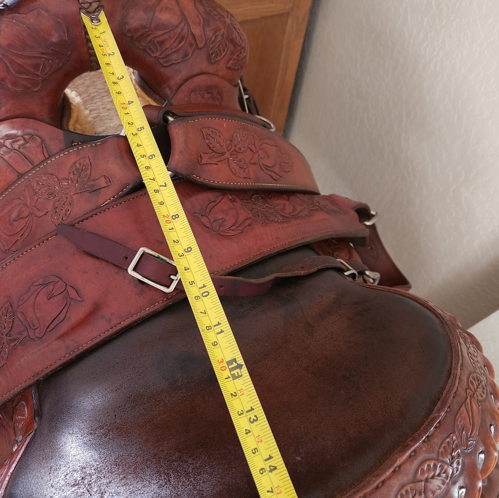 Monte Foreman Balanced Ride Saddle - Picture 2 of 9